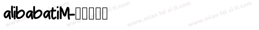 alibabatiM字体转换