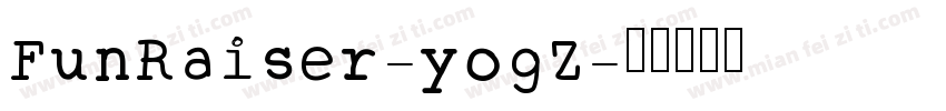 FunRaiser-yogZ字体转换