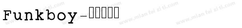 Funkboy字体转换