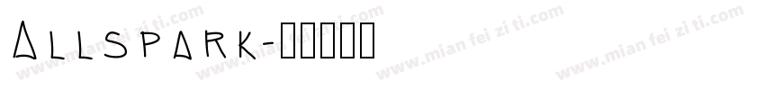 Allspark字体转换