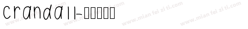 Crandall字体转换