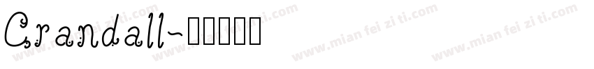Crandall字体转换
