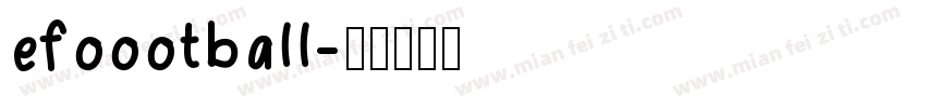 efoootball字体转换