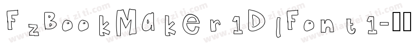 FzBookMaker1DlFont1字体转换