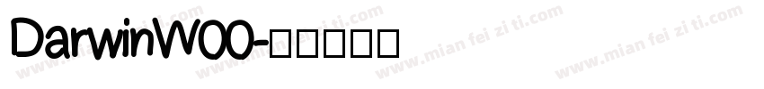 DarwinW00字体转换
