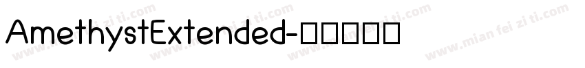 AmethystExtended字体转换