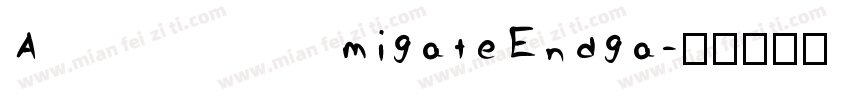 AmigateEndga字体转换