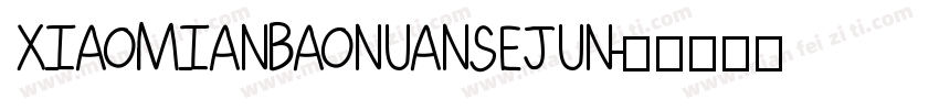 XIAOMIANBAONUANSEJUN字体转换