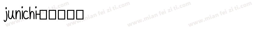 junichi字体转换