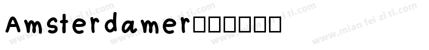 Amsterdamer字体转换