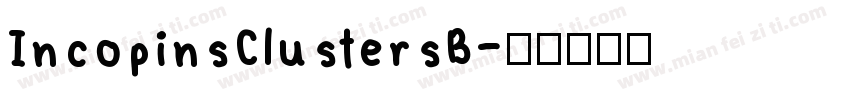 IncopinsClustersB字体转换