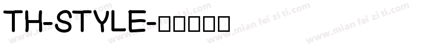 TH-STYLE字体转换