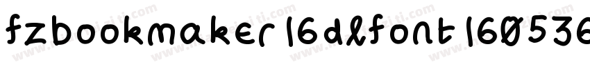 fzbookmaker16dlfont160536872277字体转换