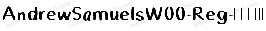AndrewSamuelsW00-Reg字体转换