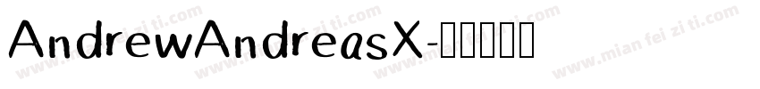 AndrewAndreasX字体转换
