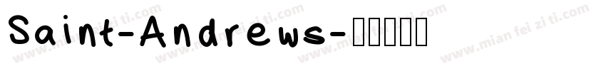 Saint-Andrews字体转换