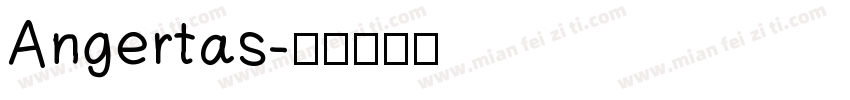 Angertas字体转换