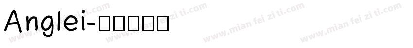Anglei字体转换