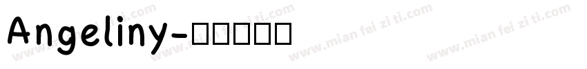 Angeliny字体转换