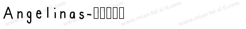 Angelinas字体转换