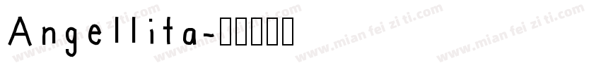 Angellita字体转换