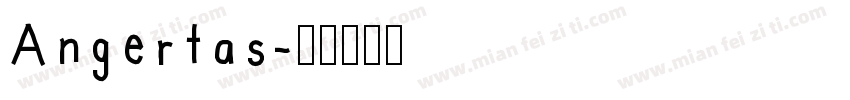 Angertas字体转换