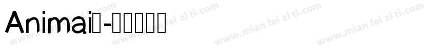 Animai°字体转换