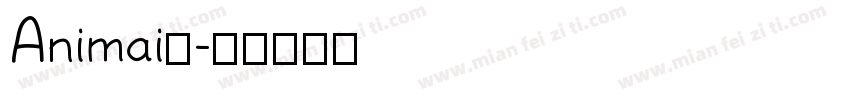 Animai°字体转换