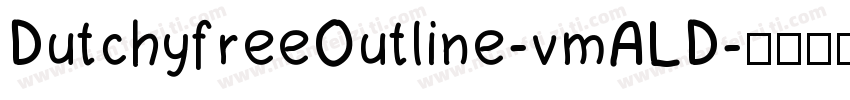 DutchyfreeOutline-vmALD字体转换