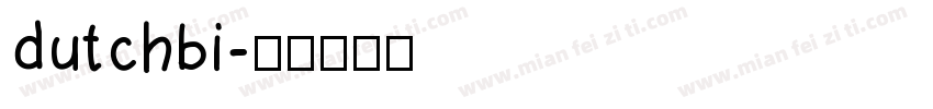 dutchbi字体转换