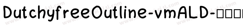 DutchyfreeOutline-vmALD字体转换