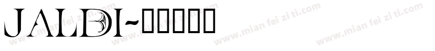 Jaldi字体转换