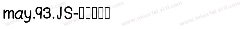may.93.JS字体转换