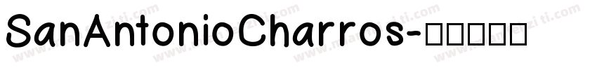 SanAntonioCharros字体转换