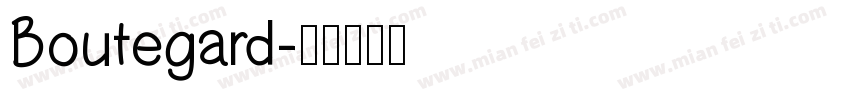 Boutegard字体转换
