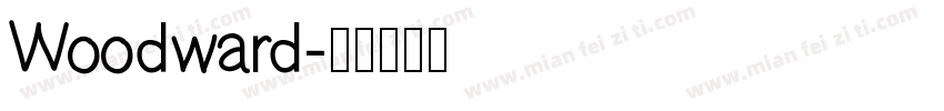 Woodward字体转换