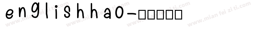 englishhao字体转换