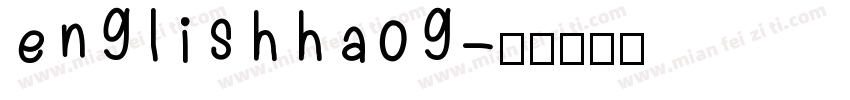 englishhaog字体转换