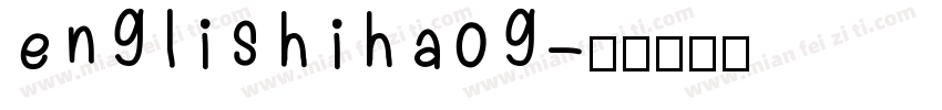 englishihaog字体转换