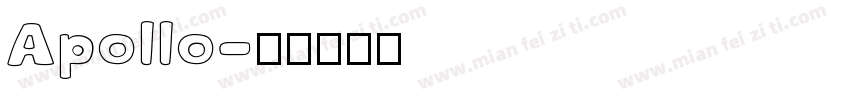 Apollo字体转换