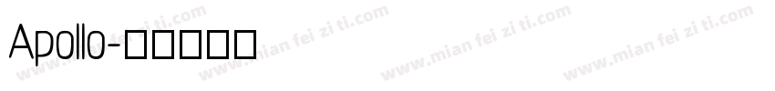 Apollo字体转换