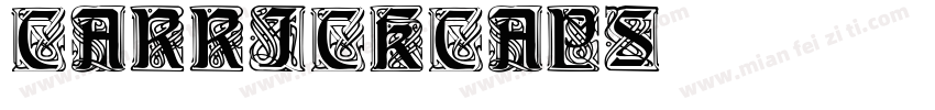 CarrickCaps字体转换