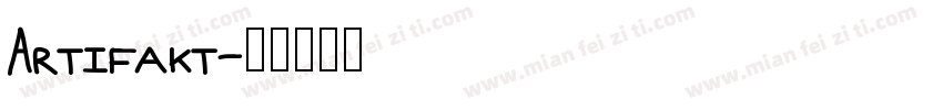 Artifakt字体转换