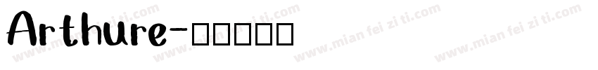 Arthure字体转换