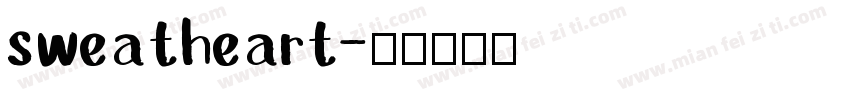 sweatheart字体转换