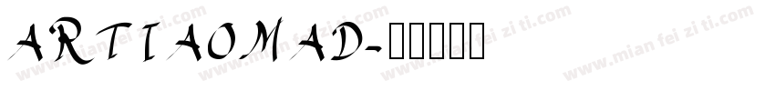 ARTIAOMAD字体转换