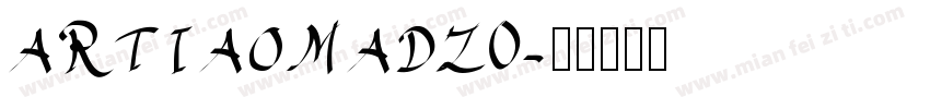 ARTIAOMADZ0字体转换