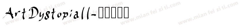 ArtDystopiall字体转换