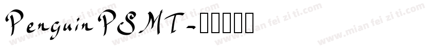 PenguinPSMT字体转换