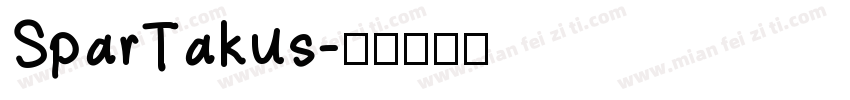 SparTakus字体转换